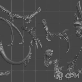 Описание картинки Tyranid Prime with Lash Whip (скан) от WAAAAAAGHshop по цене 300руб | Свободный Рынок Миниатюр - СРМ