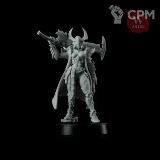 Описание картинки Миниатюра Obsidian Greatblade от Артель W по цене 1 250руб | Свободный Рынок Миниатюр - СРМ