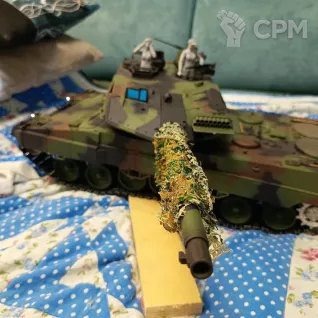Описание картинки Продам Радиоуправляемый танк Leopard 2A6 в масштабе 1:16 от Эктелион по цене 20 000руб | Свободный Рынок Миниатюр - СРМ