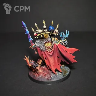 Описание картинки Abaddon the despoiler от "Малярный Скитарий"  по цене 4 800руб | Свободный Рынок Миниатюр - СРМ