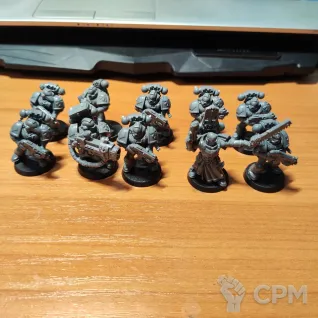 Описание картинки Dark Angels Tactical Squad (Dark Vengeance) 2 от Сергиев Илья по цене 2 000руб | Свободный Рынок Миниатюр - СРМ