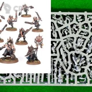 Описание картинки Jakhals/World Eaters/Warhammer 40,000 от WHATISLAV по цене 2 000руб | Свободный Рынок Миниатюр - СРМ