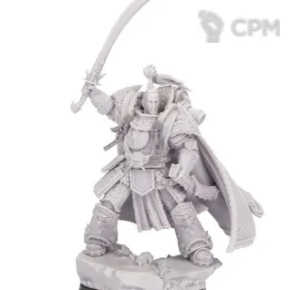 Описание картинки Jaghatai Khan, Primarch of The White Scars (мал.) от Студия Лютье по цене 1 500руб | Свободный Рынок Миниатюр - СРМ