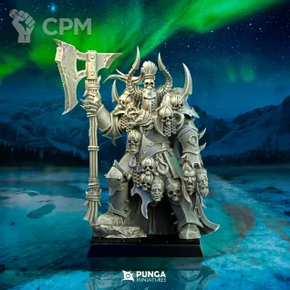 Описание картинки Chaos Norska Barbarians/Jarl Mordryn от Barduck Miniatures по цене 349руб | Свободный Рынок Миниатюр - СРМ