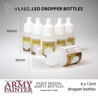 Описание картинки Баночки для красок Army Painter - Paint Mixing от Sladkov по цене 950руб | Свободный Рынок Миниатюр - СРМ