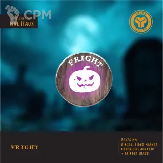 Описание картинки Malifaux Fright от TerraCutter по цене 35руб | Свободный Рынок Миниатюр - СРМ