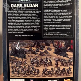 Описание картинки Warhammer 40000 - Dark Eldar Codex от Mini Wargame по цене 2 950руб | Свободный Рынок Миниатюр - СРМ