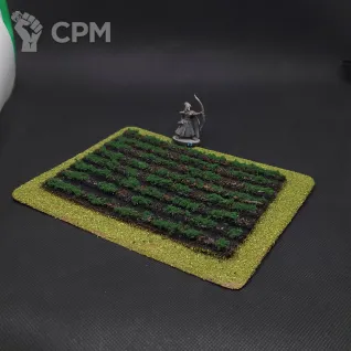 Описание картинки Засаженное поле 18*14см от V130177@mail.ru по цене 650руб | Свободный Рынок Миниатюр - СРМ