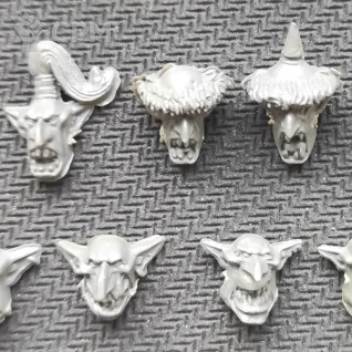 Описание картинки Goblin Mob heads, оригинал. от Tenzen по цене 200руб | Свободный Рынок Миниатюр - СРМ