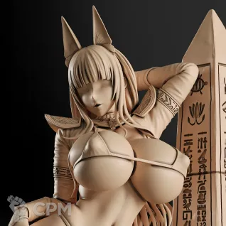 Описание картинки Egyptian Girl Anubis Фигурка от GAS3TXD  по цене 3 900руб | Свободный Рынок Миниатюр - СРМ