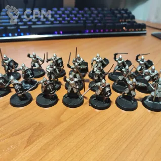 Описание картинки Warriors of Gondor от Сергиев Илья по цене 3 000руб | Свободный Рынок Миниатюр - СРМ