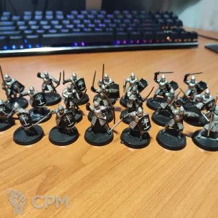 Описание картинки Warriors of Gondor от Сергиев Илья по цене 2 600руб | Свободный Рынок Миниатюр - СРМ