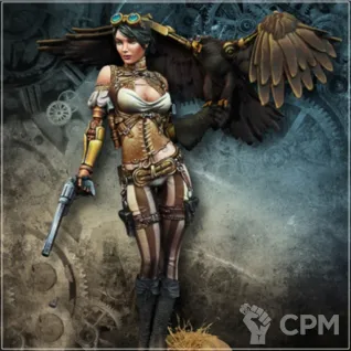 Описание картинки JESSICA THUNDERHAWKS от OldHammer Мастерская по цене 1 000руб | Свободный Рынок Миниатюр - СРМ