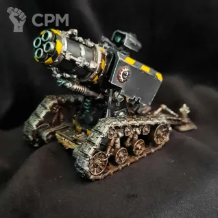 Описание картинки Space Marine Thunderfire Cannon (металл, оригинал) от Superguns по цене 3 900руб | Свободный Рынок Миниатюр - СРМ