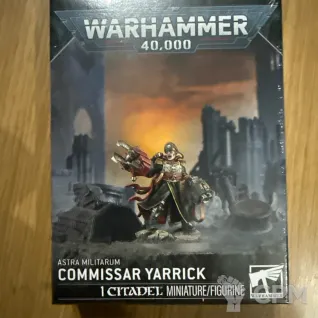 Описание картинки Commissar Yarrick от zurdo по цене 4 600руб | Свободный Рынок Миниатюр - СРМ