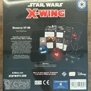 Описание картинки Star Wars X-Wing - Decimator VT-49 (на итальянском) от Miniature Wargames по цене 4 950руб | Свободный Рынок Миниатюр - СРМ