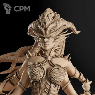 Описание картинки Queen Azshara Фигурка (World of Warcraft) от GAS3TXD  по цене 4 200руб | Свободный Рынок Миниатюр - СРМ