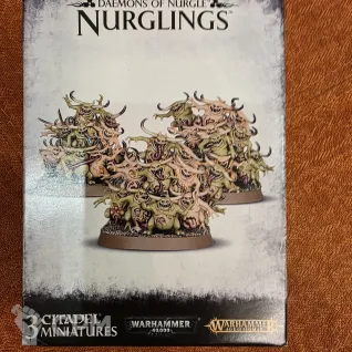 Описание картинки Nurglings от User45809 по цене 2 500руб | Свободный Рынок Миниатюр - СРМ