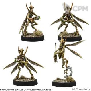 Описание картинки Star Wars: Legion - Geonosian Warriors Unit Expansion от StarkLogistics по цене 5 900руб | Свободный Рынок Миниатюр - СРМ