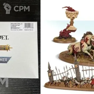 Описание картинки Endless Spells: Flesh-eater Courts от zurdo по цене 5 900руб | Свободный Рынок Миниатюр - СРМ