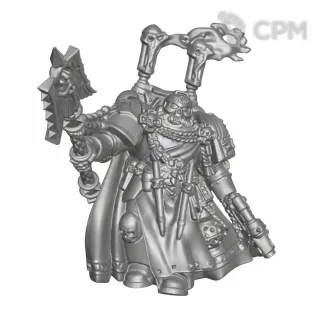 Описание картинки Interrogator-Chaplain Seraphicus от WastelandMiniatures по цене 440руб | Свободный Рынок Миниатюр - СРМ