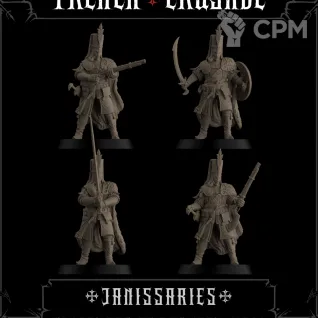 Описание картинки Janissaries от Age of Printmar по цене 281руб | Свободный Рынок Миниатюр - СРМ