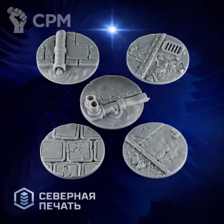 Описание картинки Накладка на базу 40 мм (Topper 40 мм) от Северная печать по цене 75руб | Свободный Рынок Миниатюр - СРМ