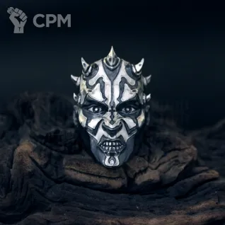 Описание картинки Кольцо "Darth Maul" от Строго по-Имперски по цене 23 400руб | Свободный Рынок Миниатюр - СРМ