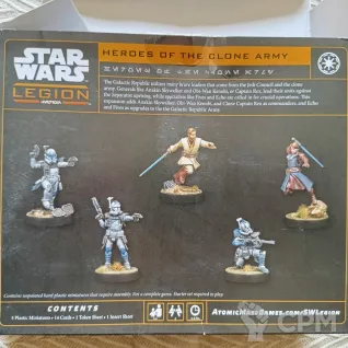 Описание картинки Карты из дополнения Heroes of the Clone Army от Dragar по цене 1 000руб | Свободный Рынок Миниатюр - СРМ