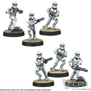 Описание картинки Star Wars: Legion - Clone Troopers Infantry от StarkLogistics по цене 5 775руб | Свободный Рынок Миниатюр - СРМ