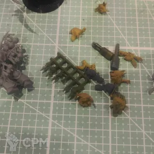 Описание картинки Армия Deth guard + краски + армитранспорт + кубы от Toxi  по цене 50 000руб | Свободный Рынок Миниатюр - СРМ