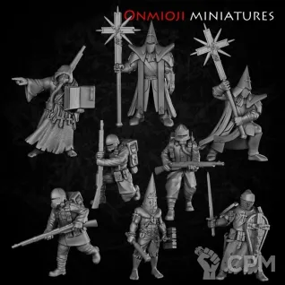 Описание картинки Witchburner General для набора Mercenaries от Unnamable_shop по цене 300руб | Свободный Рынок Миниатюр - СРМ