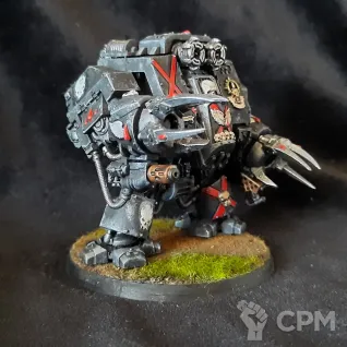 Описание картинки Death Company Dreadnought от Superguns по цене 2 400руб | Свободный Рынок Миниатюр - СРМ