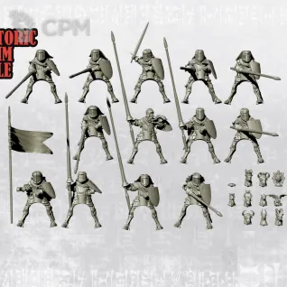 Описание картинки Chivalry 28mm от Manufactorum76 по цене 3 000руб | Свободный Рынок Миниатюр - СРМ