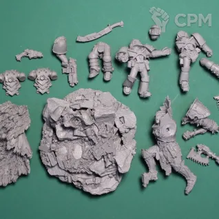 Описание картинки Angron Primarch of the World Eaters от Plants vs Zombies по цене 1 780руб | Свободный Рынок Миниатюр - СРМ