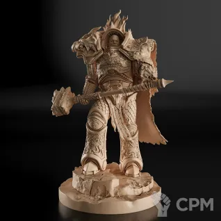 Описание картинки Vulkan Primarch Фигурка (Warhammer) от GAS3TXD  по цене 3 600руб | Свободный Рынок Миниатюр - СРМ