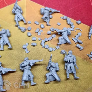 Описание картинки Einherjar`s Kamrades Tactical Squad / Valhallan Guardsmen от UniversalCultist по цене 2 300руб | Свободный Рынок Миниатюр - СРМ