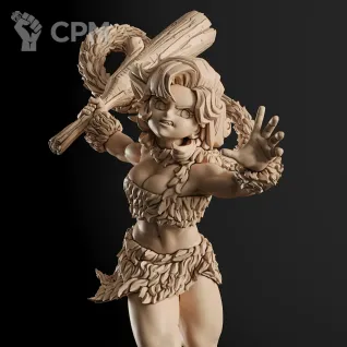 Описание картинки Ayla Фигурка (Chrono Trigger) от GAS3TXD  по цене 2 900руб | Свободный Рынок Миниатюр - СРМ
