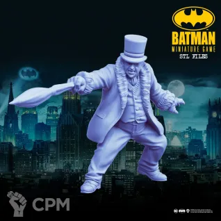 Описание картинки The Penguin (Arkham City) - Batman Miniature Game от Критикал Принт по цене 180руб | Свободный Рынок Миниатюр - СРМ