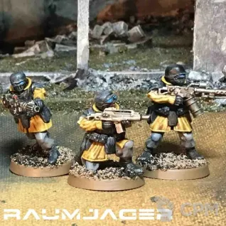Описание картинки WAADF001 Raumjäger Infantry альт гвардия от Base 28 по цене 3 625руб | Свободный Рынок Миниатюр - СРМ