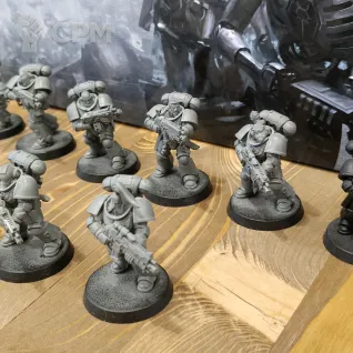 Описание картинки Intercessors Squad от Гарус по цене 3 000руб | Свободный Рынок Миниатюр - СРМ