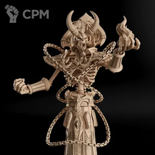 Описание картинки Kel’Thuzad Фигурка (World of Warcraft) от GAS3TXD  по цене 4 100руб | Свободный Рынок Миниатюр - СРМ