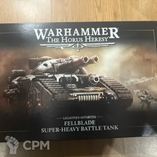 Описание картинки Fellblade Super-heavy Battle Tank от zurdo по цене 20 000руб | Свободный Рынок Миниатюр - СРМ