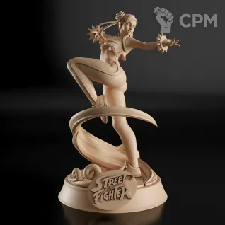 Описание картинки Chun - Li Фигурка (Street Fighter) от GAS3TXD  по цене 2 900руб | Свободный Рынок Миниатюр - СРМ