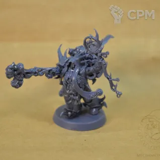 Описание картинки Malignant Plaguecaster (DI) от Mechanikus Forge по цене 450руб | Свободный Рынок Миниатюр - СРМ