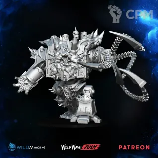 Описание картинки Helbrute от Studio Cockatoo по цене 1 210руб | Свободный Рынок Миниатюр - СРМ