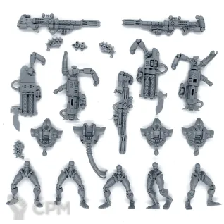 Описание картинки Necron Immortals / Deathmarks от Red Rooster по цене 1 844руб | Свободный Рынок Миниатюр - СРМ