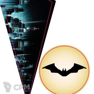 Описание картинки Набор шаблонов Batman от TerraCutter по цене 1 800руб | Свободный Рынок Миниатюр - СРМ