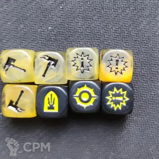 Описание картинки Zarbag’s Gitz Dice Pack от Tenzen по цене 1 400руб | Свободный Рынок Миниатюр - СРМ