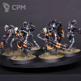 Описание картинки Necron Warriors от Brushsinger по цене 7 166руб | Свободный Рынок Миниатюр - СРМ